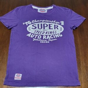 Superdry Vintage Purple Tee